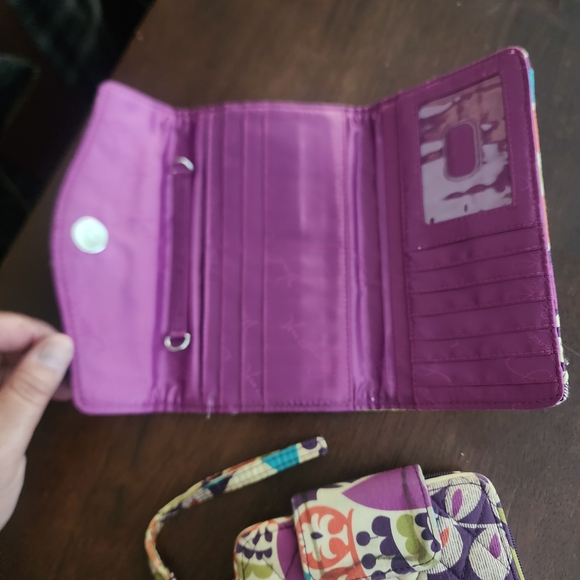 Vera Bradley Multicolor Floral Wristlet and Wallet - Picture 5 of 5